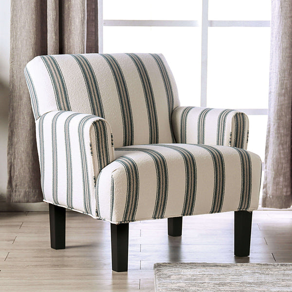 Furniture of America Ealing Stationary Fabric Accent Chair SM1207-CH-ST IMAGE 1