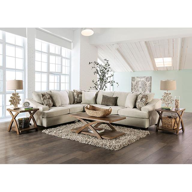 Furniture of America Mornington Fabric Sectional SM5416-SECT IMAGE 2