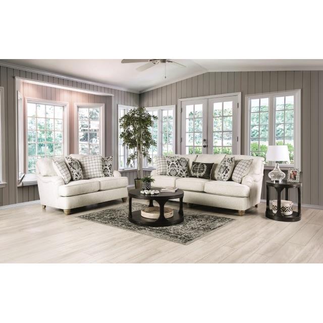 Furniture of America Mossley Fabric Sofa SM6090-SF IMAGE 2
