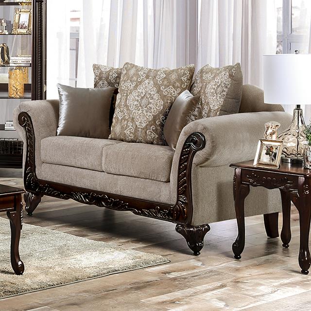 Furniture of America Panozzo Loveseat SM7308-LV IMAGE 1