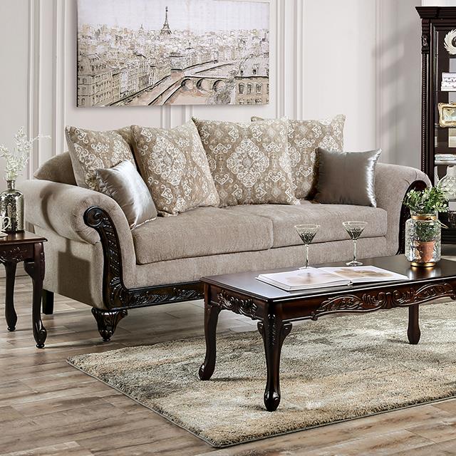 Furniture of America Panozzo Sofa SM7308-SF IMAGE 1