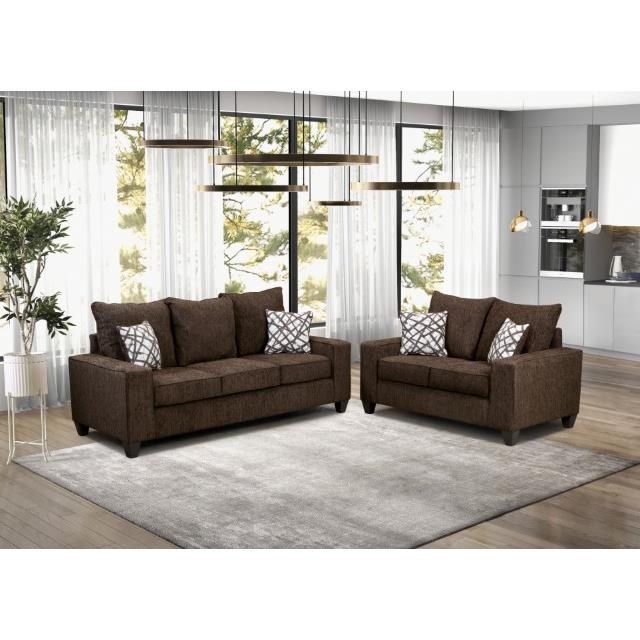 Furniture of America West Acton Loveseat SM7330-LV IMAGE 2
