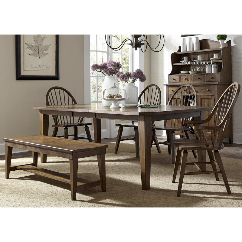  Liberty Furniture Industries Inc. Hearthstone 382-DR-6RTS 6 pc Dining Set IMAGE 1
